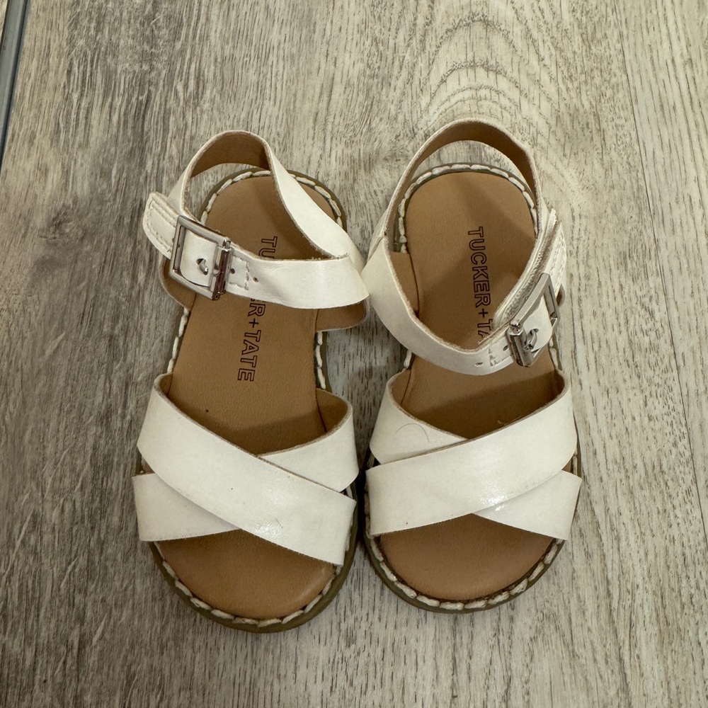 Tucker + Tate Kids White Sandals